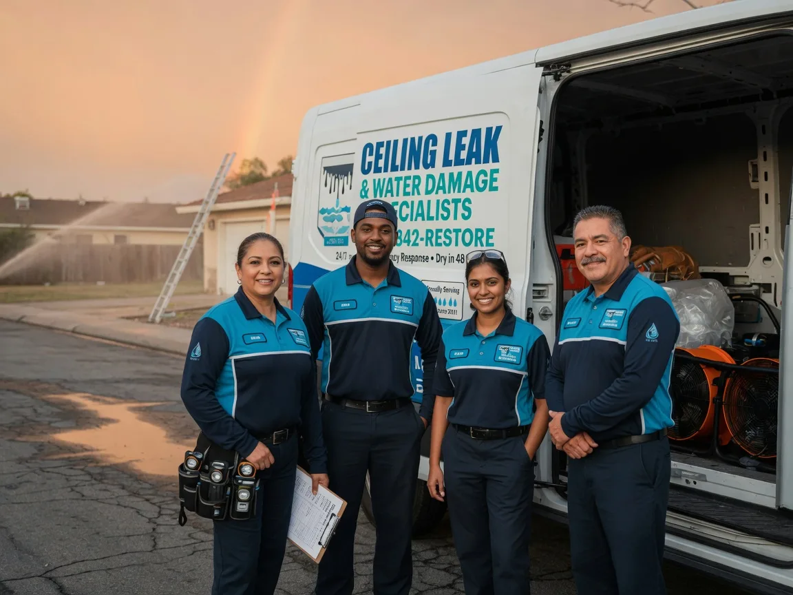 Ceiling Leak Cleanup company in Sparta, MI